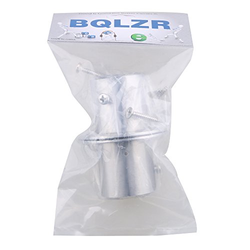 BQLZR Edelstahl-Rohr Flansch Sockel Rod Halterung Halter für 32mm Durchmesser Rohr Hardware Packung mit 2 - 4