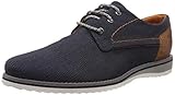 business schuhe damen Passform: normal bugatti Herren 311684036900 Derbys, Blau (Dark Blue 4100), 44 EU