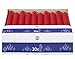 Produktbild INDIGOS UG - Tafelkerzen 30 Stück SuperPack 180 x 21,5 mm rot - für Weihnachten, Feiern, Party und Geburstag