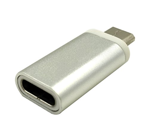 maxhood USB 3.1 Typ C Adapter, 1 Pack usb-c Buchse auf Micro-USB-Stecker laden & Sync Daten Konverter Adapter Stecker Typ C Gerät auf Micro USB Gerät (usb-c FM/MicroUSB M)