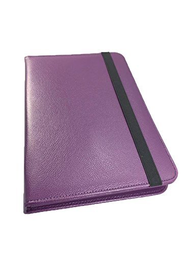 3er Starter Set für Aldi – MEDION LIFETAB X10302 MD 60347 QWERTZ Tastatur Tasche + Stylus Pen + Schutzfolie – 10.1 Zoll Lila Tastatur - 2