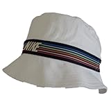 Nike - Gorro, unisex, color blanco, cenefa multicolor, hombre, blanco