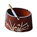 Produktbild HBJP Aschenbecher Aschenbecher Bambus Aschenbecher Handgeschnitzte Büro Wohnzimmer Studie Dekoration Dekoration Aschenbecher Braun 13 * 6 cm