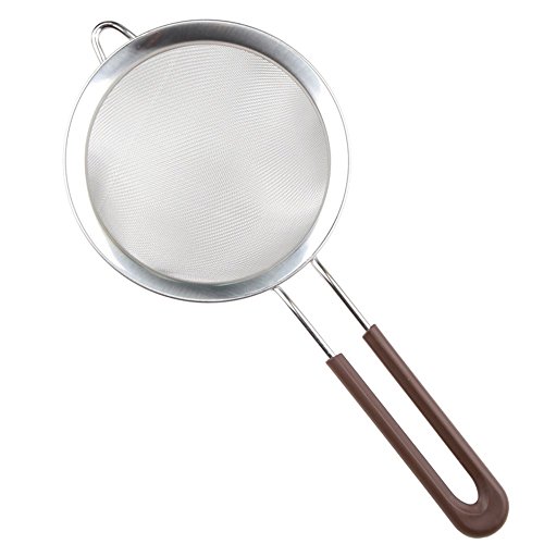 mylifeunit 16 cm feinem Brühsieb, Edelstahl-Abtropfsieb Seiher Sieb mit Griff