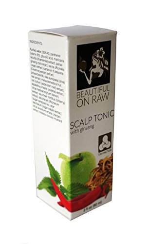 Beautiful on Raw Scalp Tonic with Cayenne Pepper & Mustard Green Extracts 2fl oz, 60ml