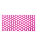 Bordes con dobladillo. C3060 LB CARMEL BEACH TOWEL PRF PNK PLKA DOT OS