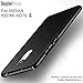 For REDMI NOTE 4 - WOW Imagine(TM) All Sides Protection "360 Degree" Sleek Rubberised Matte Hard Case Back Cover For XIAOMI MI REDMI NOTE 4 - Pitch Black (Perfect Cutouts as per the INDIAN Redmi Note 4 Model) RS.299.00
