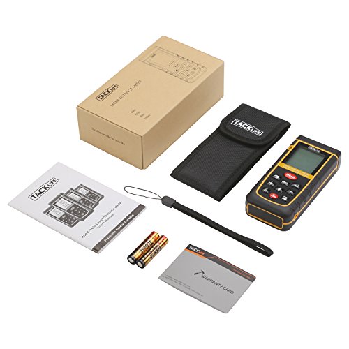 Tacklife Professional A-LDM02 60 Laser Entfernungsmesser Distanzmessgerät (Messbreich 0,05~60m/±2mm mit LCD Hintergrundbeleuchtung, Staub- und Spritzwasserschutz IP 54) Ein Ideales Geschenk für Vatertag - 8