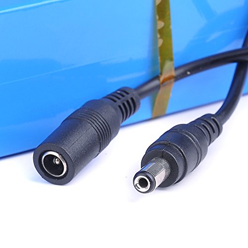 Midore Super wiederaufladbare tragbar Li-on Batterie DC12V 12000mAh + EU Stecker - 5