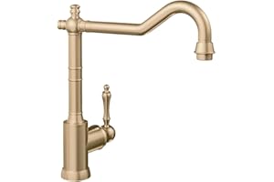 Villeroy & Boch Avia 2.0 | Haute pression | Robinet de cuisine à une main | Or | 92400003