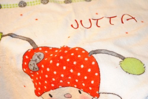 Wolimbo Flausch Babydecke mit Ihrem Wunsch-Namen und Motiv – personalisierte / individuelle Geschenke für Babys und Kinder zur Geburt, Taufe und Geburtstag – 75×100 cm für Mädchen und Jungen - 4