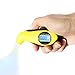 Produktbild Clover Star LCD Digital Reifen Reifen Luftdruckmesser Tester Für Auto Motorrad 150 PSI (Gelb)