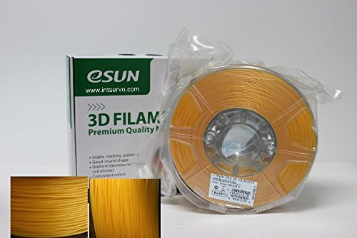 eSun PLA GOLD Goldfarbe 1kg 1,75mm 3D Drucker Filament PREMIUM QUALITÄT Blitzschnell NEU