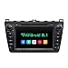 Produktbild eonon GA9298B für Mazda 6 2009 2010 2011 2012 Android 8.1 2G RAM 32G ROM Quad-Core 20,3 cm HD Touchscreen Audio Video Stereo DVD GPS kompatibel mit Bose System Bluetooth 4G Dongle WiFi