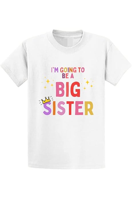 Promoted To Big Sister Rainbow Personalised Toddler & Kids T Shirt
