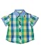 Beebay Infant-boy 100% Cotton Green Yellow Check Shirt (C4916115201533_Multi-Coloured_18-24 Months) RS.477.00