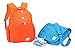 Produktbild Benetton Rucksack Schultertasche Set 24 Liters Blau (Orange) 54331