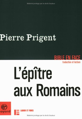 Téléchargement gratuit de livres audio L'Epître aux romains by author PDF MOBI 2227470968