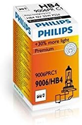 Philips Vision 9006PRC1 HB4 9006 12 V 51 W P22D + 30% Halogen Lamp