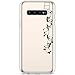 Produktbild Jinghuash Kompatibel mit Samsung Galaxy S10 Plus Hülle,Transparent TPU Silikon mit Muster Schutzhülle Ultra Dünn Durchsichtig Stoßfest Bumper Handyhülle Backcover Tasche Case-Panda