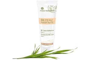 ‎YVES ROCHER Yves Rocher - BB Crème Perfekte Haut 6in1 Medium 50ml - Tägliche Hautpflege - 24-Stunden-Feuchtigkeit - Natürliche Ausstrahlung - Leichte Textur - 90% Natürliche Inhaltsstoffe