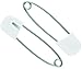 Sassy 8 Pack Diaper Pins, Stainless Steel, Locking (Pack of 2)
