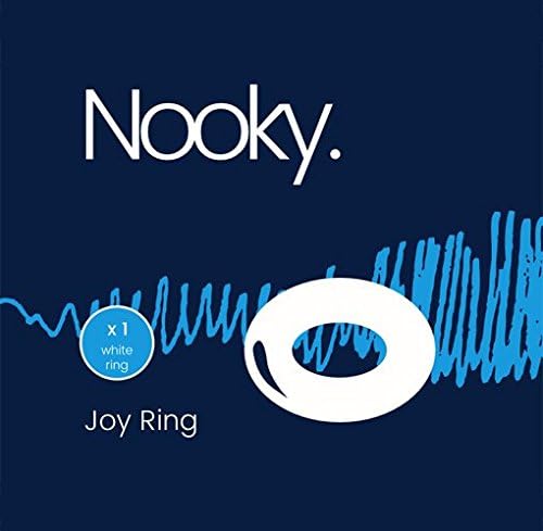 Nooky Flexible Joy Ring 1 x White Stay Harder for Longer