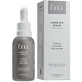 The Ceel G&ouml;z Altı Bakım Serumu 30 ml - Kafein, Glutatyon, Niasinamid ve Seramid İ&ccedil;eren Aydınlatıcı ve Nemlendirici G&ouml;z &Ccedil;evres