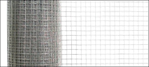 [pro.tec] 1x Rolle Drahtgitter (4-Eck)(1m x 25m)(verzinkt) Schweißgitter Volierendraht Maschendraht Zaun - 3