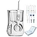 Produktbild Dentale Wasser Flosser für Zähne,Zahnspange und Brücken,800ml Munddusche mit 10 Ersatz Tipps (Einschließlich 2 nasal waschen Tipps) &Tipps Aufbewahrungskiste