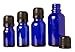 20 ml Cobalt Blue Glass Euro Dropper Bottles Wholesale Boston Round Tamper Evident Cap Bottles Aromatherapy Oil Lot Of 6 Serum Empty Vial