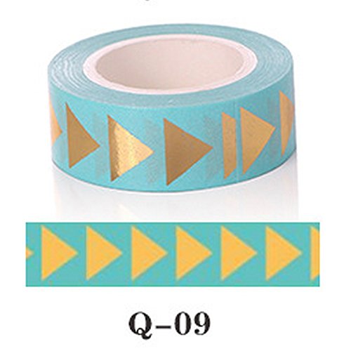 outflower 3pcs Vintage Decorative Washi Cinta para Manual Diario DIY   lbum Pegatinas Scrapbooking Color Aleatorio