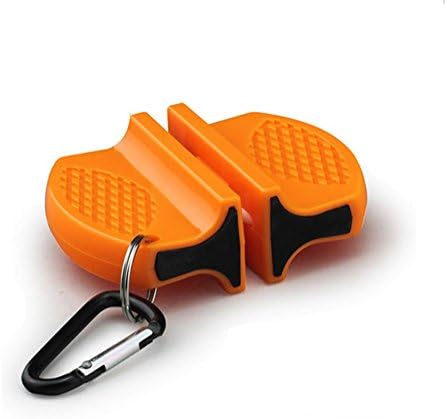 MAX-MDQ Non Slip Knife Sharpener -With Key Chain to fit on Key Ring