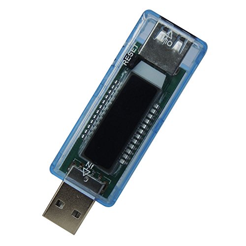Demiawaking USB Ladegerät Kapazität Strom Spannung Detektor Meter Batterietester - 8