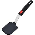 P-Plus International Pancake Spatula Silicone Turner for Nonstick Cookware. Flexible Extra Wide Spatula for Pancake, Egg and Omelette. Large Pancake Flipper. Heat Resistant for Kitchen ((M) Pack of 1)