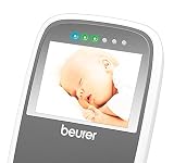 Beurer BY 99 Dual – Baby Video Monitor Dual mode, weiß/grau - 4