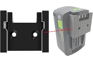 3DHERB Wandhalterung kompatibel mit Festool BP18 Akkus Halter Akkuhalter Halterung für 18V BP 18 Akkus - hochwertiges und massives Zubehör