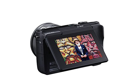 Canon EOS M10 Kit Fotocamera Mirrorless con Obiettivo EF-M 15-45 mm, 18 Megapixel, Nero