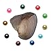 Produktbild Austern mit Perlen Innen, Kobwa Süßwasser Akoya Muschel mit 6–7 mm rund Perlen Innenseite für Valentines Mothers Day Birthday Gifts Pearl Hochzeit Party (insgesamt 10 Perlen)