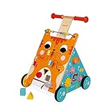 Janod Chariot Multi-Activités Chat (Bois)