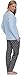 Italian Fashion IF Womens Maternity Pyjama Hydrangea 0223 (Blue-2, L)