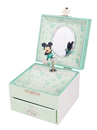 Trousselier Spieluhr 20200 – Disney-Motiv „Mickey“ Würfel-Serie Spieldose, Musikdose, Spieluhren) - 2