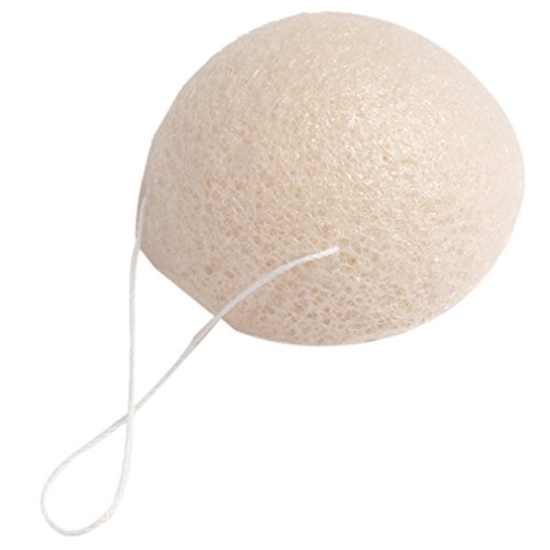 Hengsong Face Cleansing Sponge Wash Pad Facial Washing Makeup Remover Puff (White)