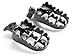 Motocross Dirt Bike Rider MX Racing Passenger Footrests Foot Pegs Motor Foot Rests 2PCS Fit For 1999 2000 2001 2002 2003 2004 2005 2006 2007 2008 2009 2010 2011 2012 2013 Yamaha YZ125