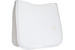 Kentucky Horsewear - Tapis de Selle Pearls - Dressage - Blanc