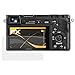 Price comparison product image 3 x atFoliX Screen Protector Sony Alpha a6000 (ILCE-6000) Screen Protection Film - FX-Antireflex anti-reflective