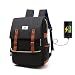 Produktbild Business Rucksack, Tezoo USB Laptop Rucksack Herren 15,6 Zoll Wasserdicht Anti-Diebstahl Notebook Tasche Damen Reisetasche Schulrucksack für Arbeit Outdoor Campus Schwarz