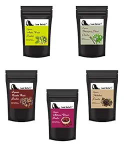 Laam Amla, Reetha, Shikakai, Bhringraj & Hibiscus Powder Organic Dry Hair Pack (50 g Each)