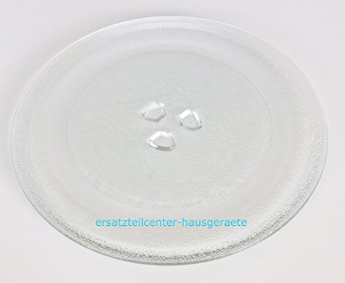 Mikrowelle Drehteller UNI DU = 245 mm / 24.5 cm / Mikrowellenteller / Glasteller für Mikrowelle / Ersatzteller / Ersatz-Drehteller