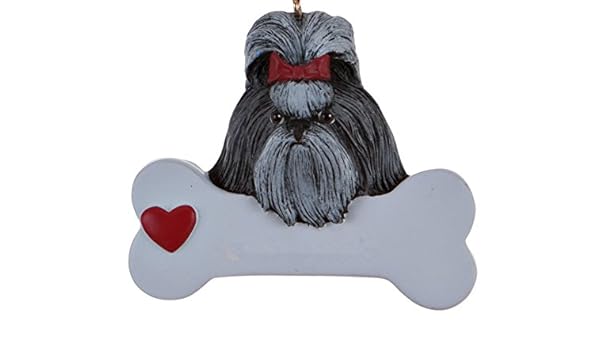 Buy Shih Tzu Dog Bone Christmas Ornament Online At Low Prices In